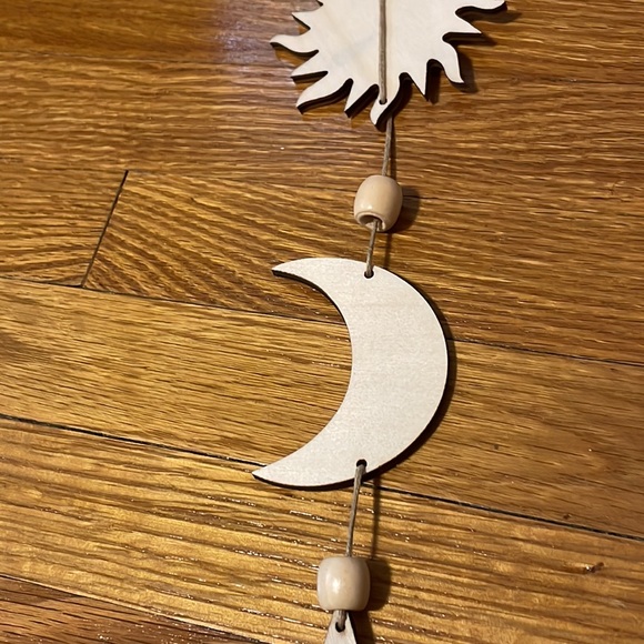 Handmade Star, Moon, and Sun hanging wall decor - Picture 3 of 3
